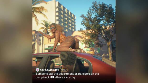 El caos parece ser dueña de Vice City y la policía poco puede hacer para evitar los delitos y las peculiaridades de sus habitantes.